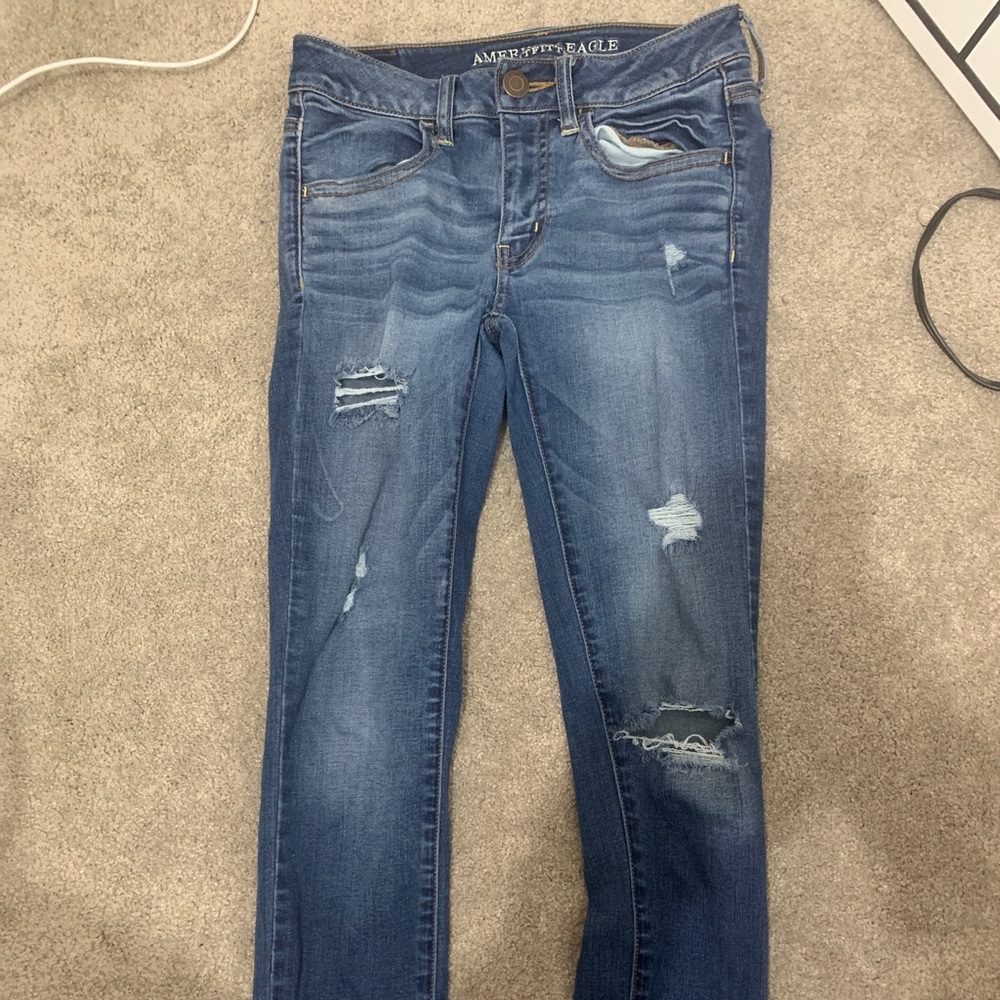 American Eagle Ripped Jeans